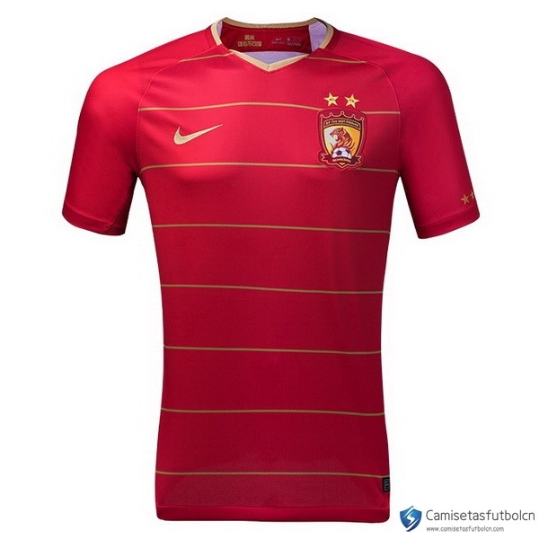 Camiseta Evergrande Primera equipo 2018-19 Rojo